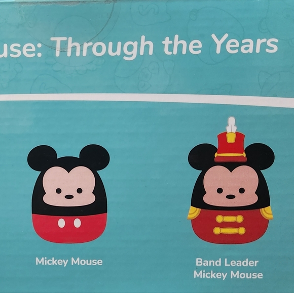 5-pack Squishmallows ,  Disney Mickey Mouse Through the Years Plush Set under 5" - Picture 4 of 12